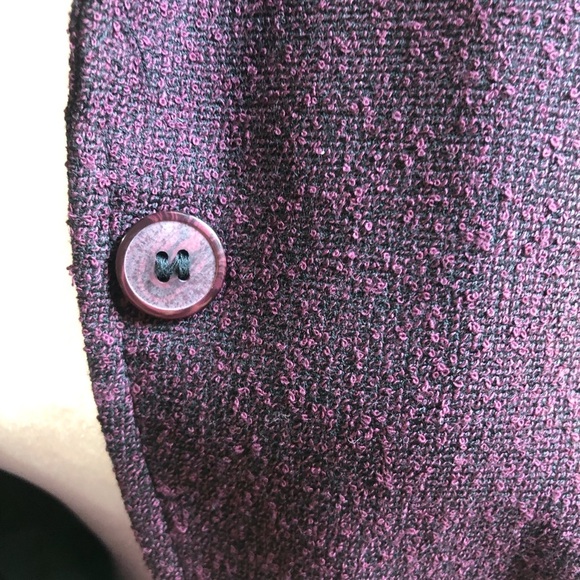 Vintage Briggs Jacket Coat Women’s Size Large Deep Plum - Picture 5 of 10